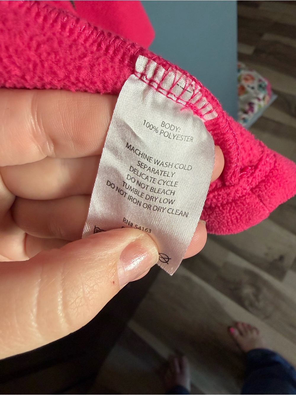 Calvin Klein Raspberry Full-Zip Teddy Fleece Jacket - Picture 4 of 6